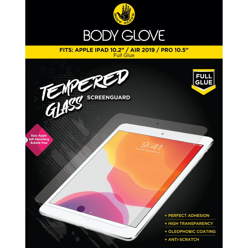 Body Glove Tempered Glass Screen Protector - Apple iPad 10.2 (2019-2021) / iPad Air (2019) / iPad Pro (2017)