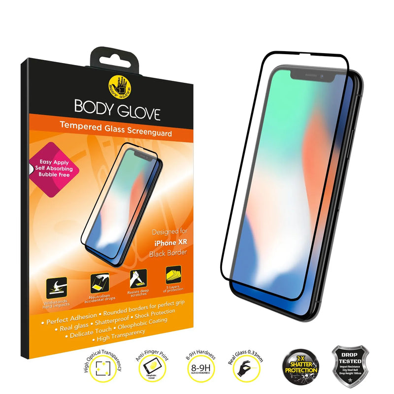 Body Glove Tempered Glass Screen Protector - Apple iPhone XR