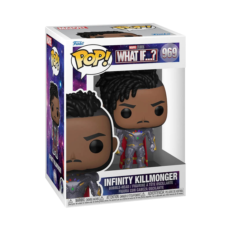 Funko Pop! Marvel:Marvel Studios What If…?-Infinity Killmonger